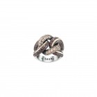 Black Sand V Ring