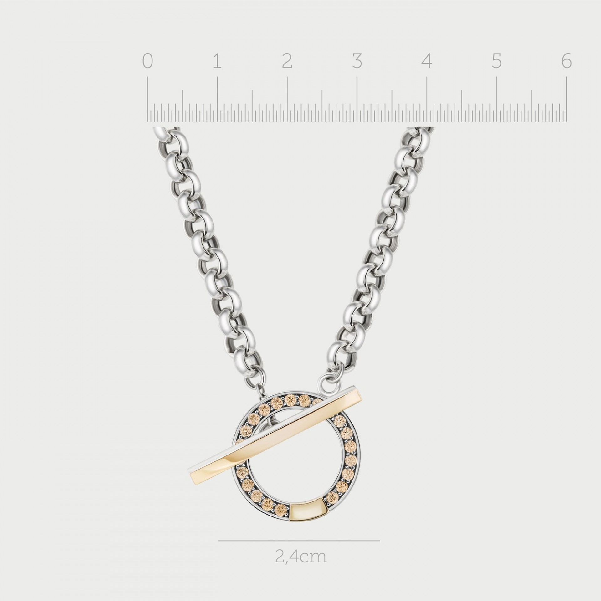 Memória Champagne Necklace