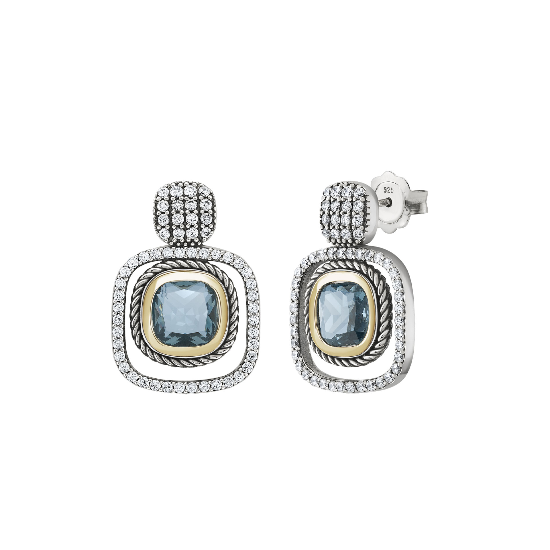 London Blue I Earrings