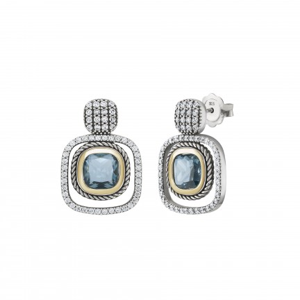 London Blue I Earrings