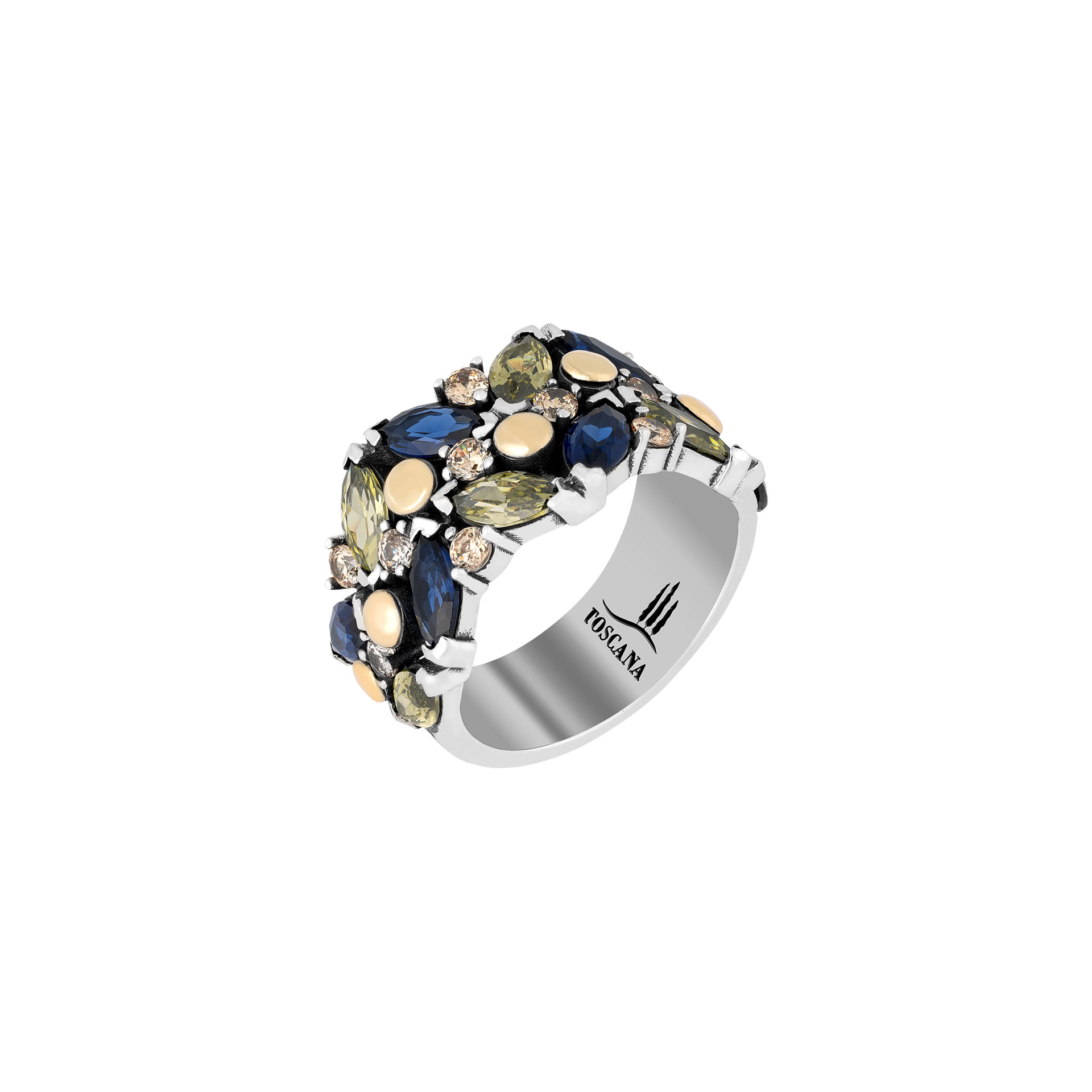 Toscana Blue Sapphire Ring