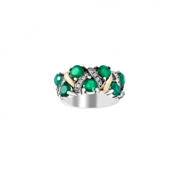 Anillo Monaco Verde