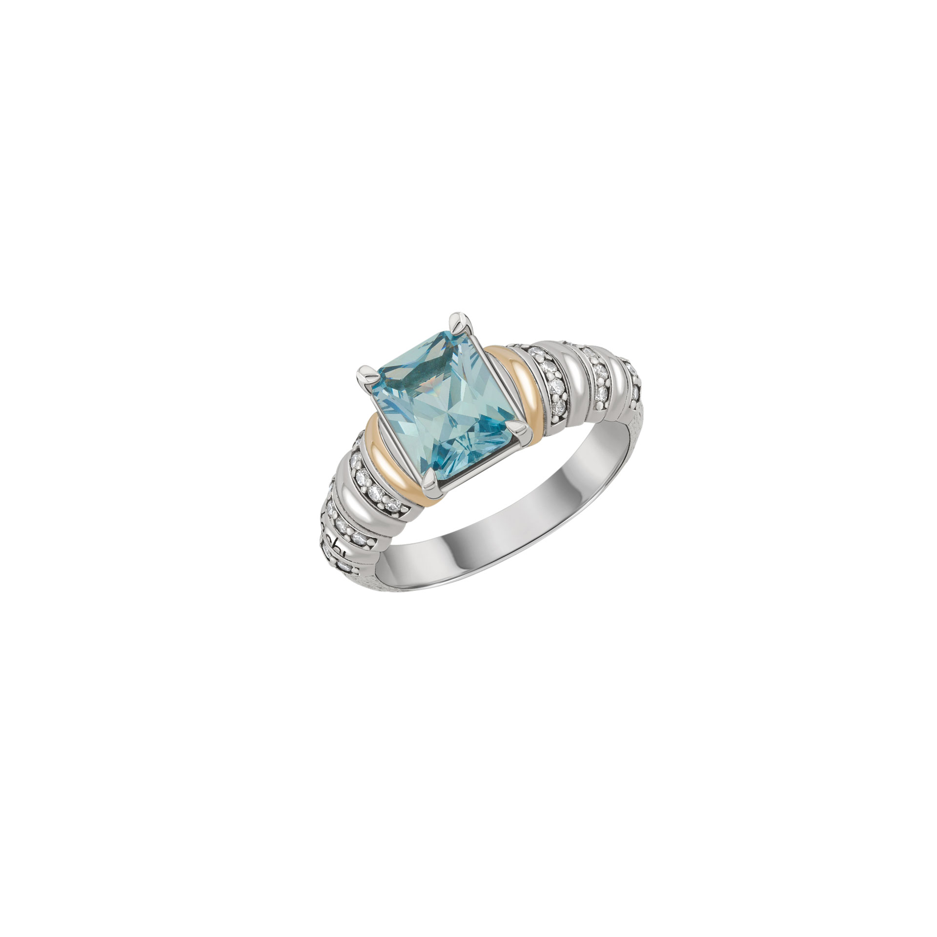 Light Blue Côte D´Azur Ring