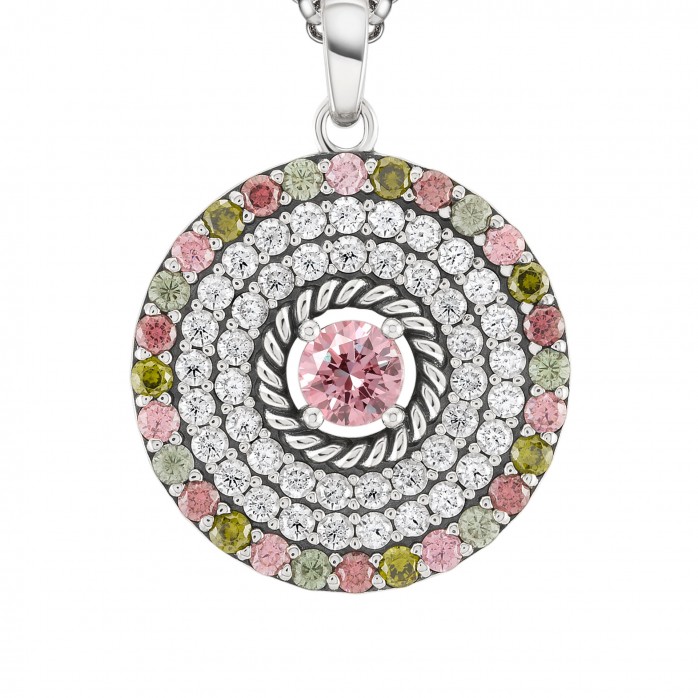 Green & Pink Hawaii Necklace