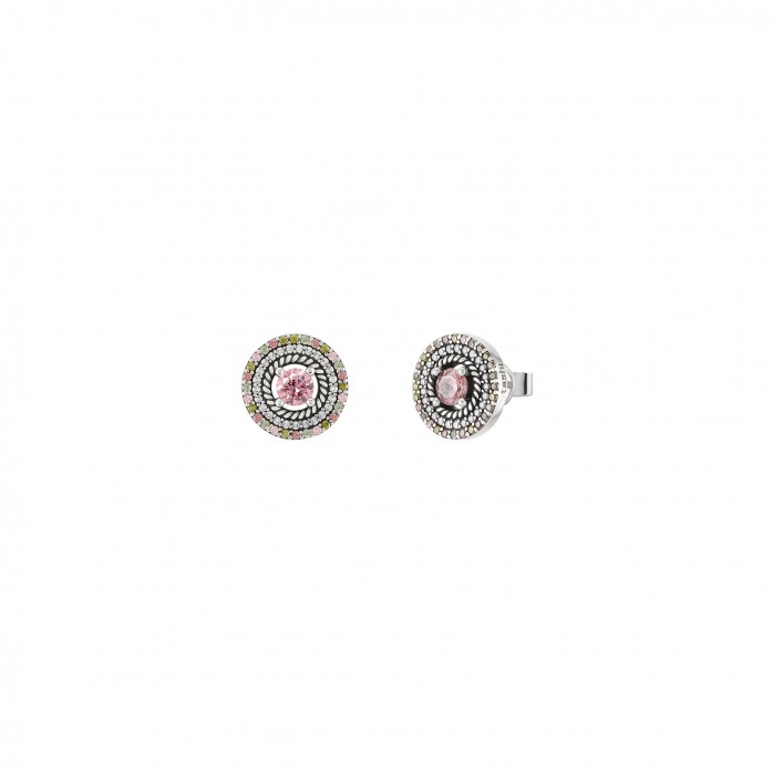 Green & Pink Hawaii Earrings