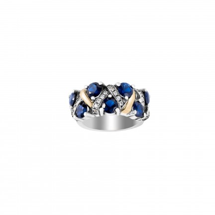 Jaipur V Blue Ring Jaipur V Blue Ring