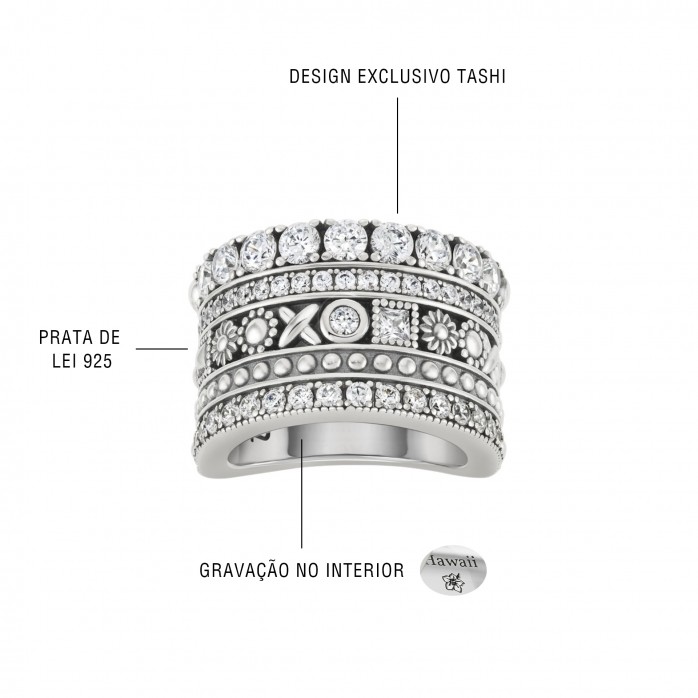White Hawaii Ring