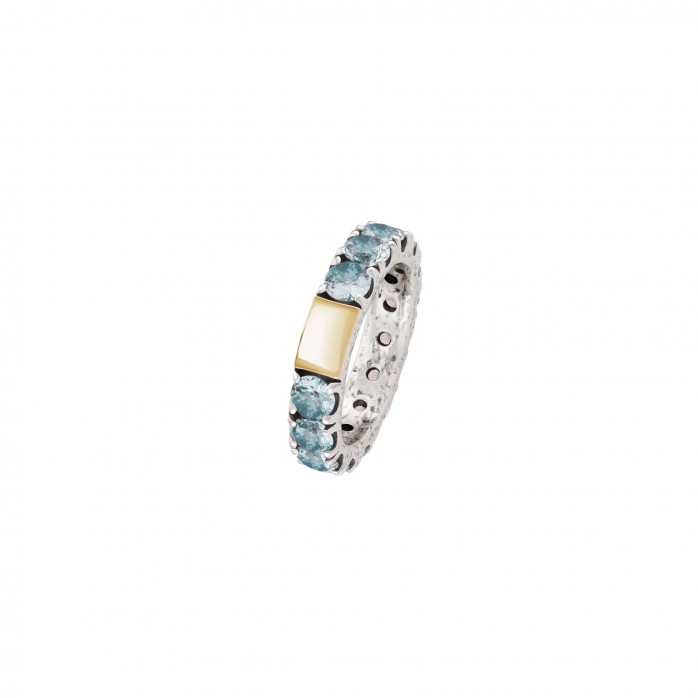 Mem�ria Light Blue Ring